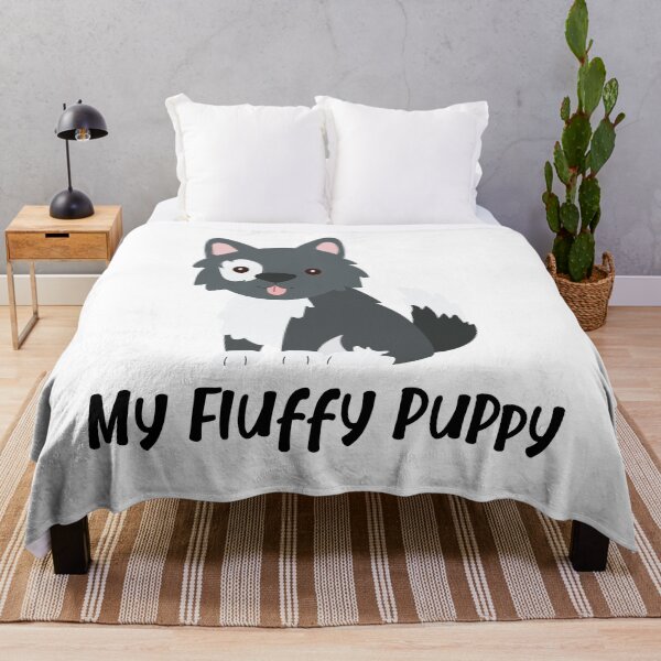 Item preview, My Fluffy Puppy | Cute Dog Design designed and sold by Spektre-Co.