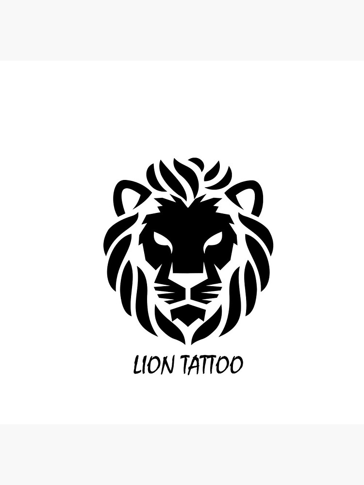 Lion Tattoo Stock Illustrations, Cliparts and Royalty Free Lion Tattoo  Vectors