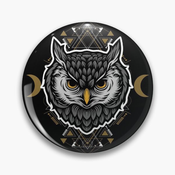 Item preview, Geometric Wise Owl designed and sold by VibrantGifts.