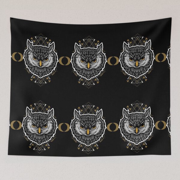 Item preview, Geometric Wise Owl designed and sold by VibrantGifts.