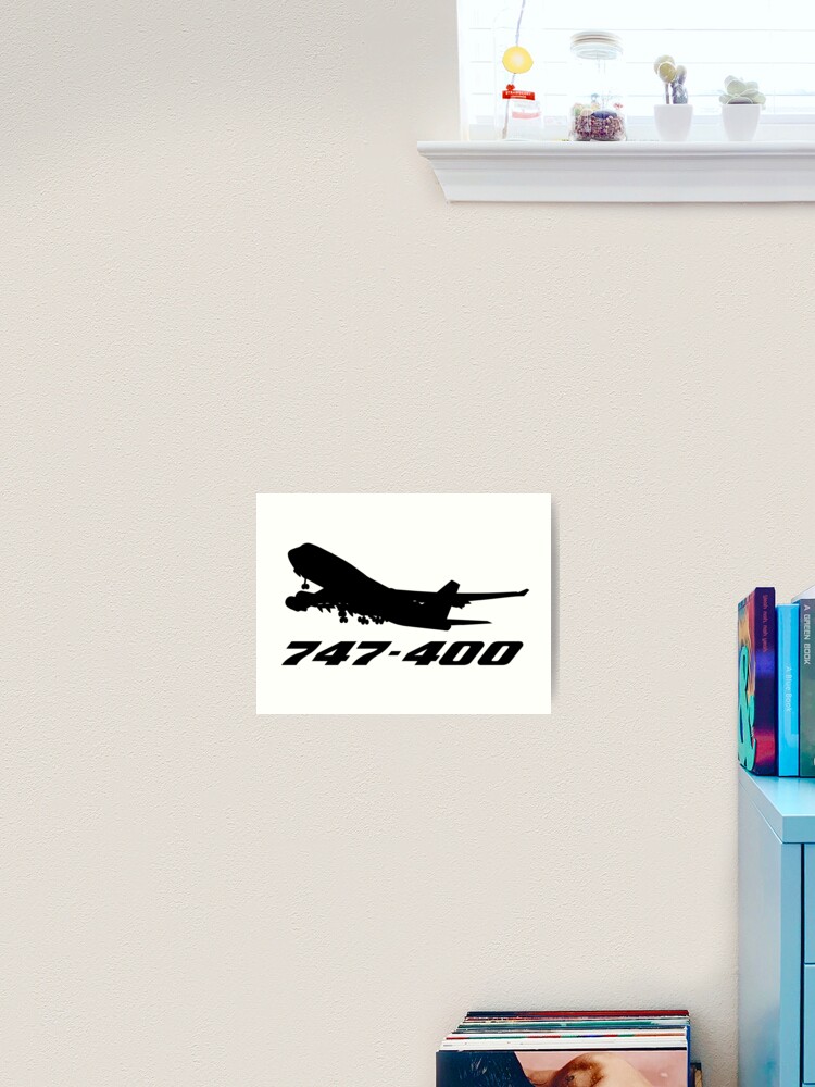 Boeing 747-400 Silhouette