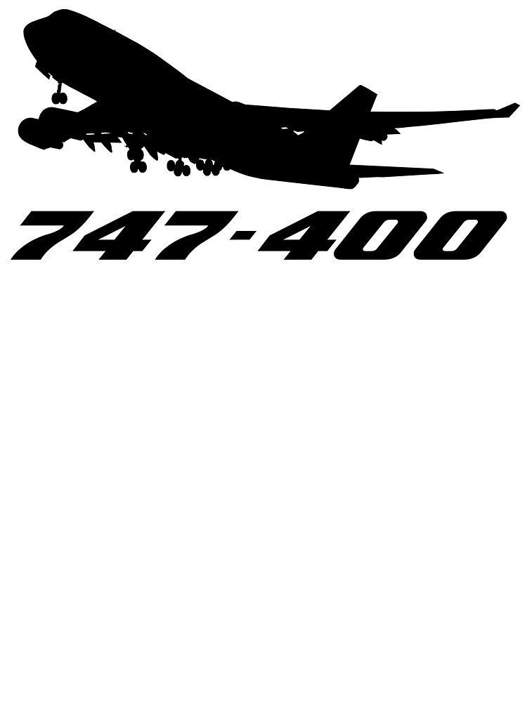 Boeing 747-400 Silhouette
