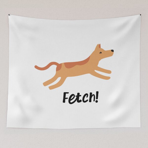 Item preview, Fetch! | Cute Dog Design designed and sold by Spektre-Co.