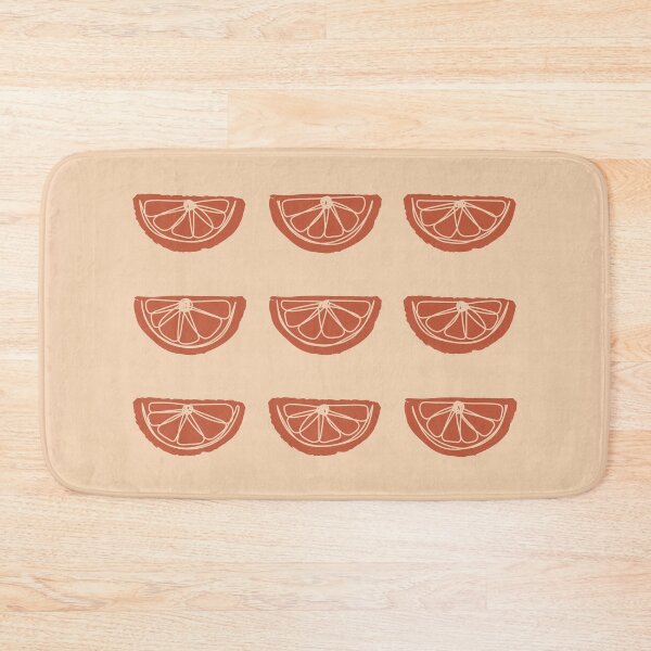 Item preview, Boho Orange Segments Pattern designed and sold by CocoandDaisy.