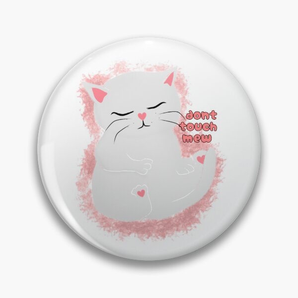 Item preview, don't touch mew - Cat designed and sold by Shoeshi Time.