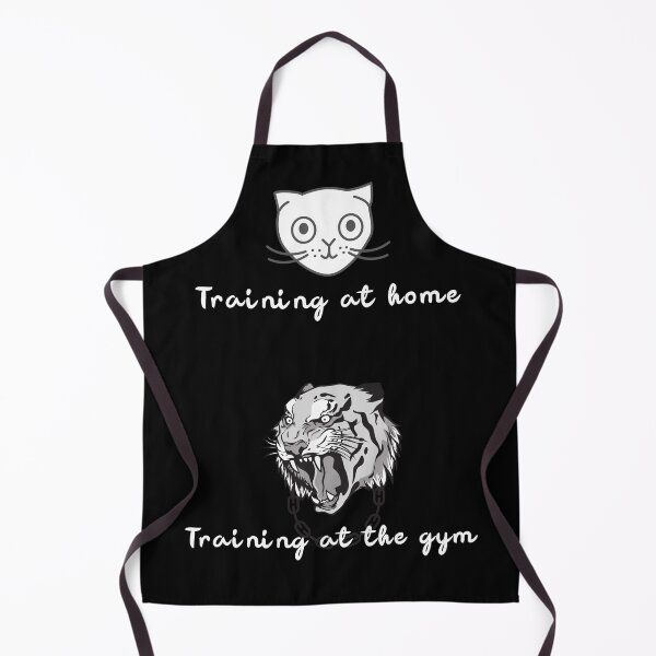 Item preview, Funny Fitness Joke - Training at Home vs Training at the Gym Humour - Hilarious Workout designed and sold by onliYours Fitness.