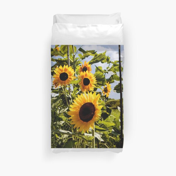 Summer Sunflowers Duvet Cover