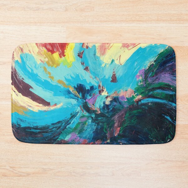 Item preview, Flash, Color Burst, Abstract Landscape Painting by Courtney Hatcher designed and sold by cghatcherart.