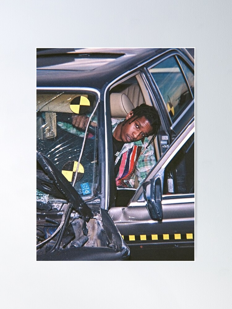 Alternate view of Vintage Asap In Car Poster