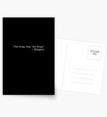 The Wire - “The King stay the King.” Postcards
