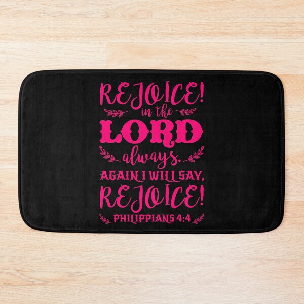 Item preview, Philippians 4:4 designed and sold by plushism.