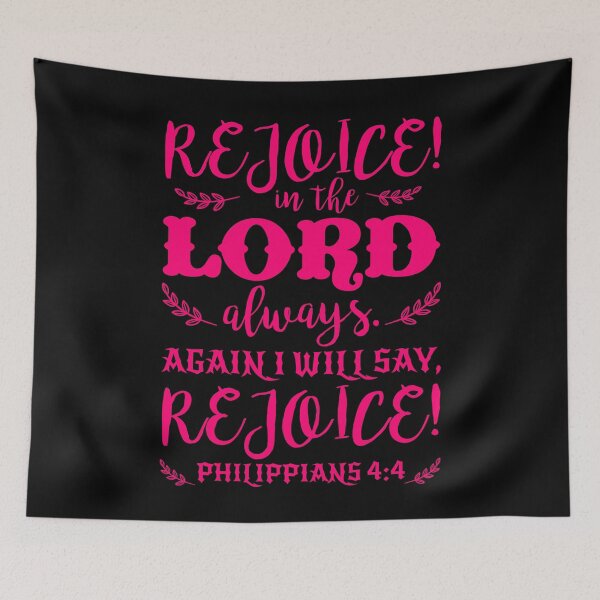 Item preview, Philippians 4:4 designed and sold by plushism.