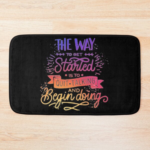 Item preview, the way to get started is to quit talking and act designed and sold by Wizabi.
