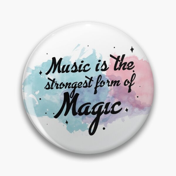 Item preview, Music is the strongest form of Magic designed and sold by CataRedBubble.