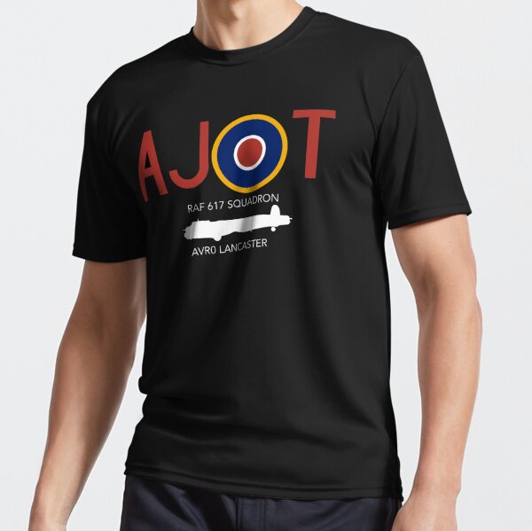 Hængsel skygge øge RAF WW2 617 squadron fuselage code" Active T-Shirt for Sale by Wartime  Designs | Redbubble