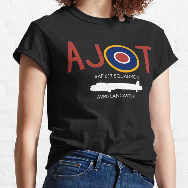 Vista previa del artículo con la obra «Código de fuselaje del escuadrón 617 de la RAF WW2», diseñado y vendido por Wartime Designs.
