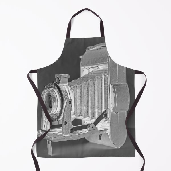 Item preview, Vintage German Folding Bellows Camera artwork design in Negative designed and sold by Christopher Ball.
