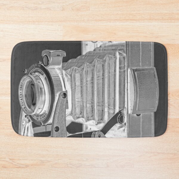 Item preview, Vintage German Folding Bellows Camera artwork design in Negative designed and sold by Christopher Ball.