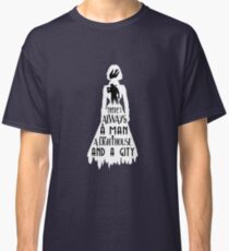 A Man, a Lighthouse and a City Classic T-Shirt