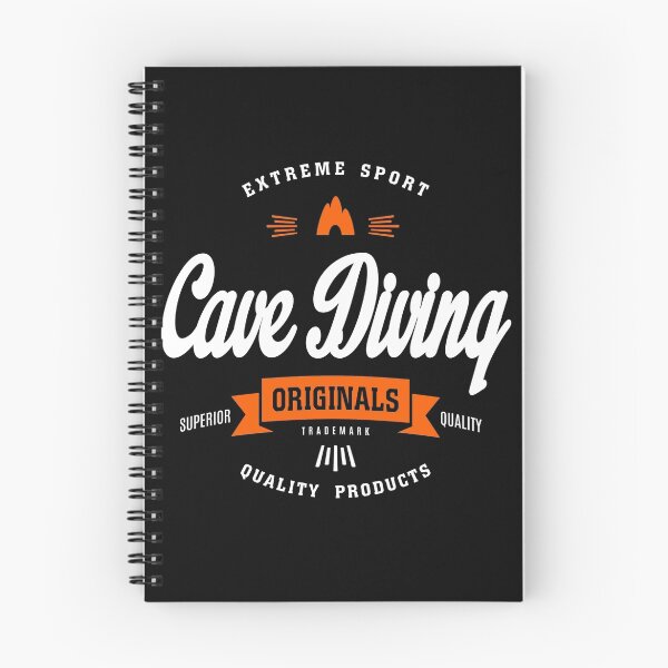 Item preview, Cave Diving Extreme Sport W&O Design Art designed and sold by cidolopez.
