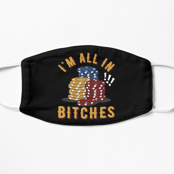 Poker Gift - Poker Player - Vegas - Casino Flat Mask