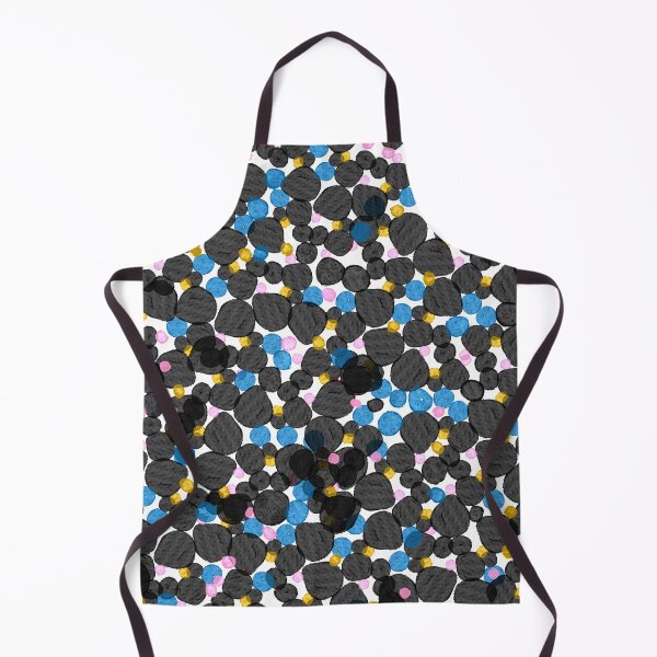 Item preview, Stellar // Bold Spot Print // Colourful Hot Pink, Black, Lime Aqua designed and sold by fossdesign.