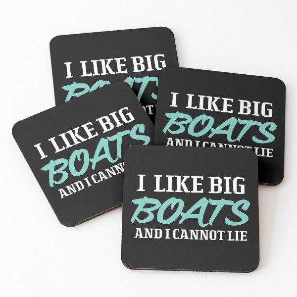 Item preview, I like big BOATS designed and sold by AdventureTee.