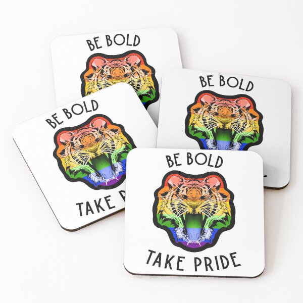 Item preview, Be Bold Take Pride (ITPS) designed and sold by IllustrateLaw.
