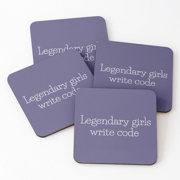 Item preview, Legendary Girls Write Code - Passionate Progammer, Developer, Engineer Gift designed and sold by codingpotato.