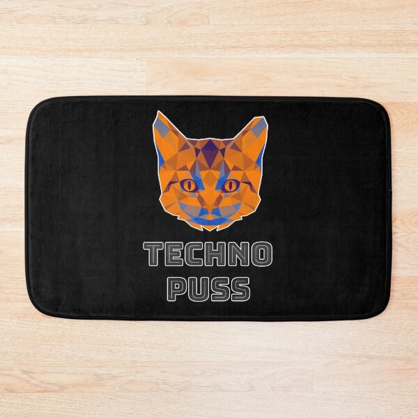 Item preview, Ginger Tom Techno Cat designed and sold by NoMatterLab.