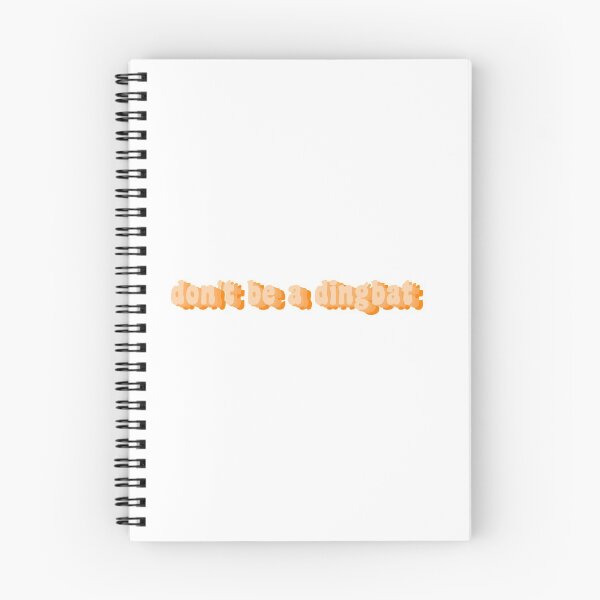 Item preview, Groovy Don't Be a Dingbat in Orange (VSCO inspired) designed and sold by butterflysteph.