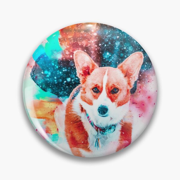 Item preview, Welsh Corgi Painting Illustration designed and sold by artworkbyrihen.