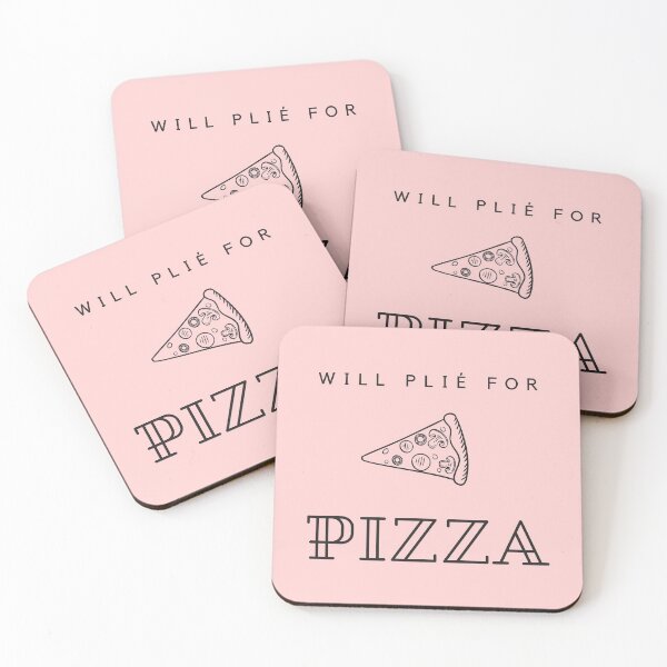 Item preview, Will Plié For Pizza  - Dancer Life designed and sold by heyitsclara.