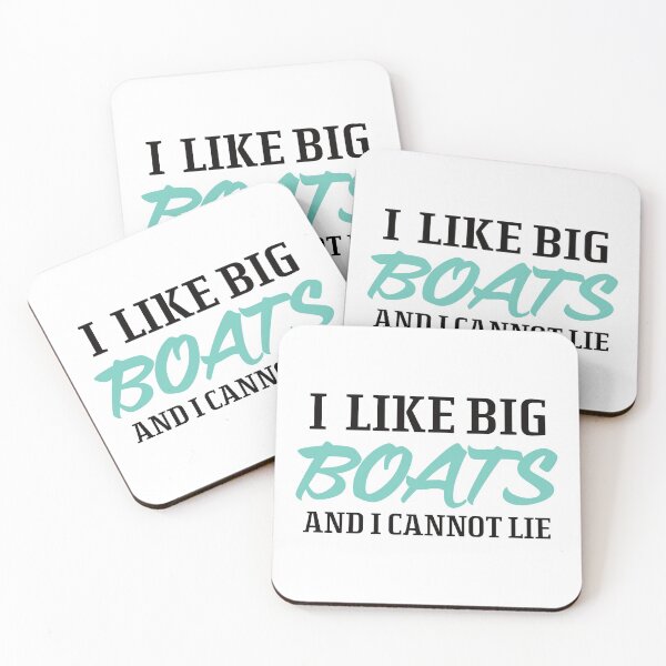 Item preview, I like big BOATS designed and sold by AdventureTee.