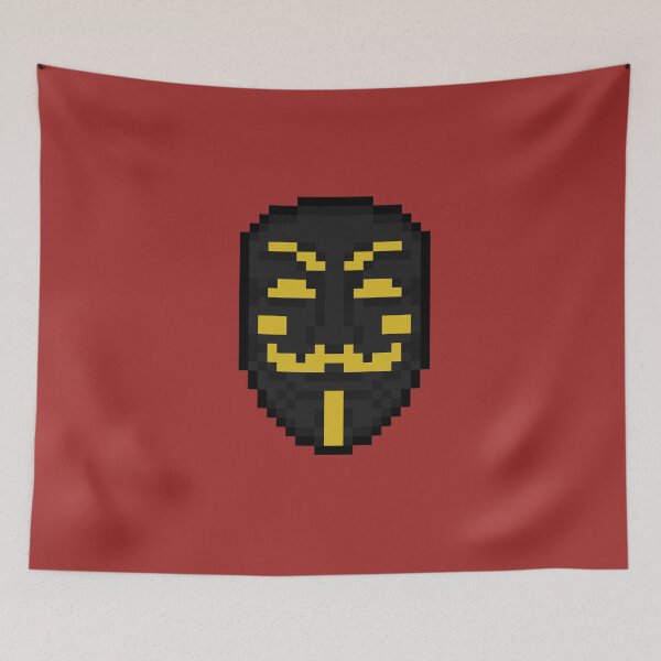 Item preview, Black and Gold Anonymous designed and sold by AnonymousMerch.