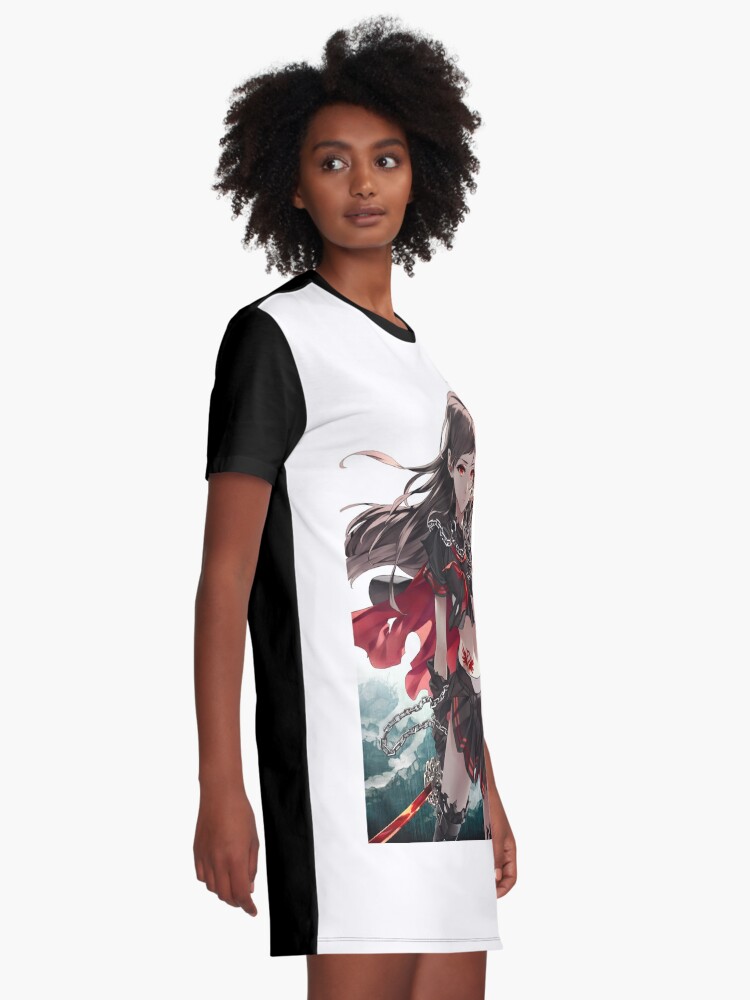 "Anime girl " Graphic T-Shirt Dress for Sale by JosemarSilva | Redbubble