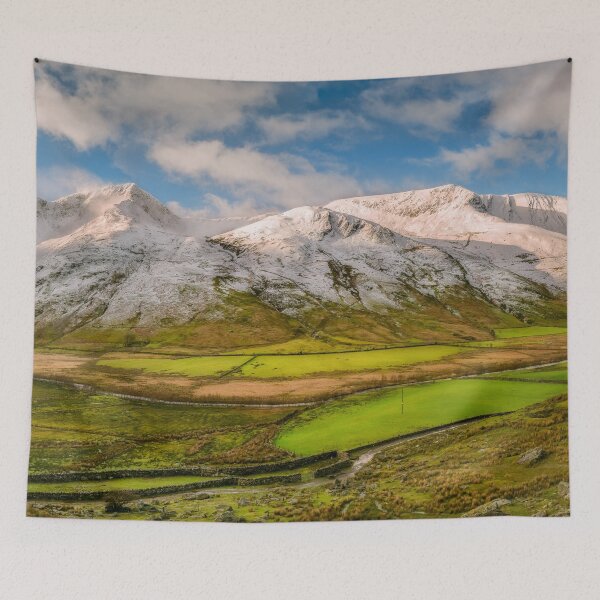 Item preview, Nant Ffrancon Winter Panorama designed and sold by AJEvans.