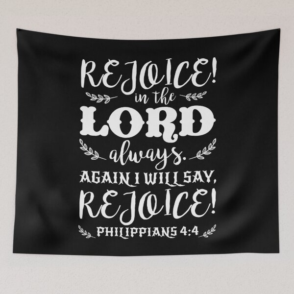 Item preview, Philippians 4:4 designed and sold by plushism.