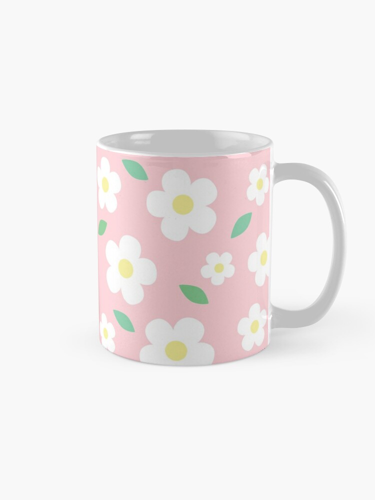 Aesthetic Cute Floral Coffee Mugs