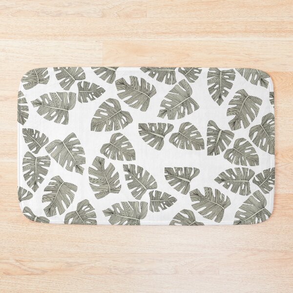 Item preview, Detailed Monstera Leaves Pattern designed and sold by Ally Gracie.