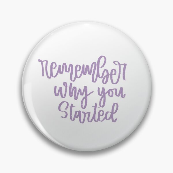 Item preview, Remember Why You Started Lettering Quote designed and sold by Slletterings.