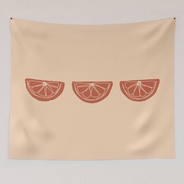 Item preview, Boho Orange Segments Triple designed and sold by CocoandDaisy.