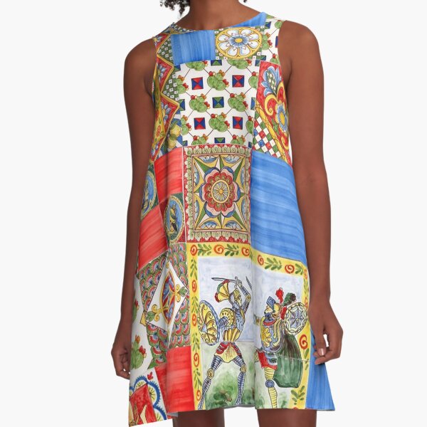 Sicilian Style VI A-Line Dress