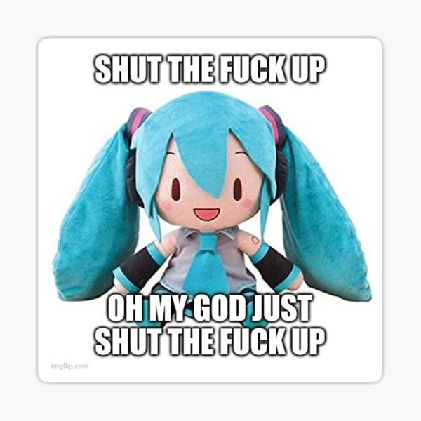 Item preview, hatsune miku plush asks u 2 cease designed and sold by peachiebuns.
