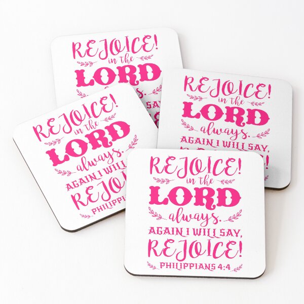 Item preview, Philippians 4:4 designed and sold by plushism.