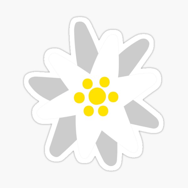 Edelweiss Sticker