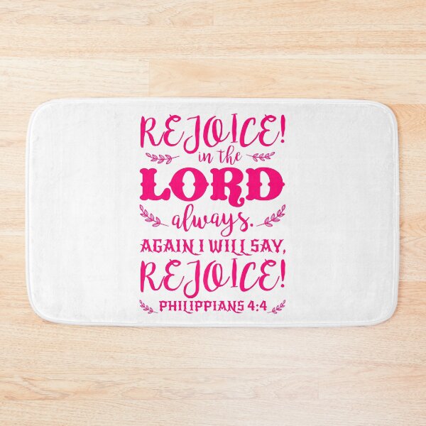 Item preview, Philippians 4:4 designed and sold by plushism.