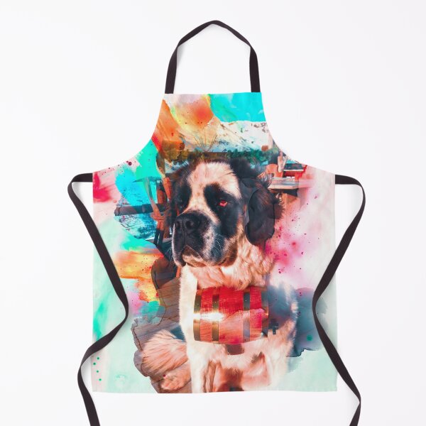 Artikelvorschau, Saint Bernard Gemälde Illustration entworfen und verkauft von artworkbyrihen.