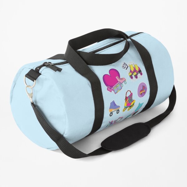 90s Roller Skate Vibes Duffle Bag