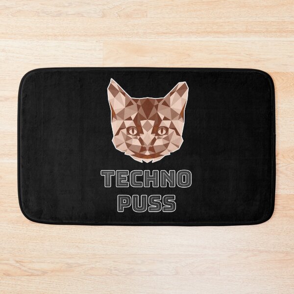 Item preview, Brown Moggie Techno Cat designed and sold by NoMatterLab.